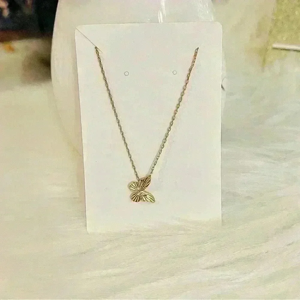 Butterfly Pendant Necklace